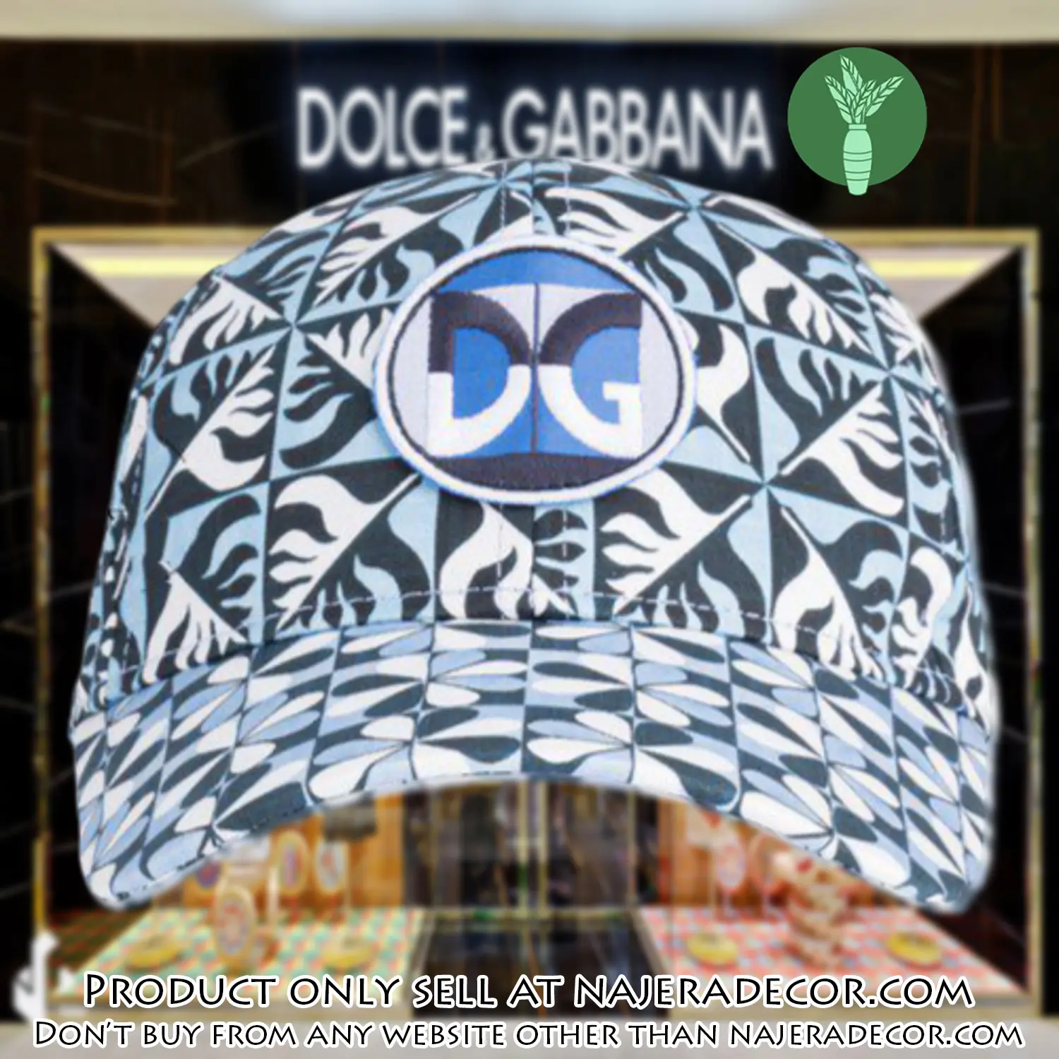 Dolce & gabbana luxury cap print 3d trending cap ctc1088 njr2146910